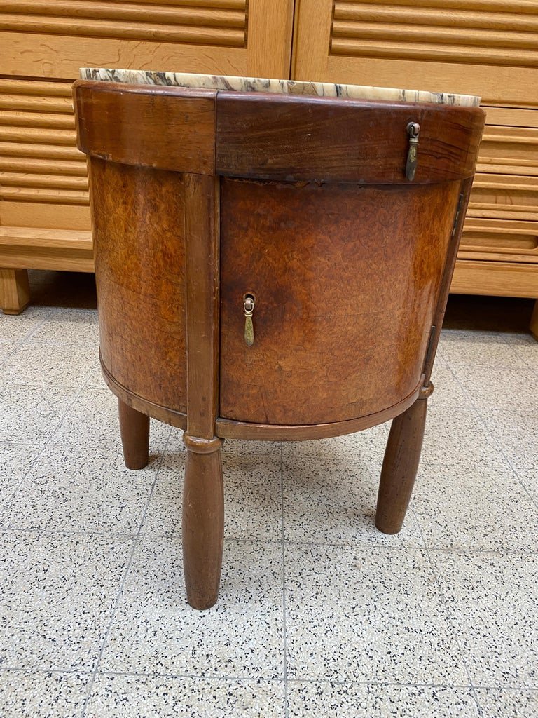Deux Chevets Art Deco, Pouvant Faire Paire Circa 1920/1930-photo-2