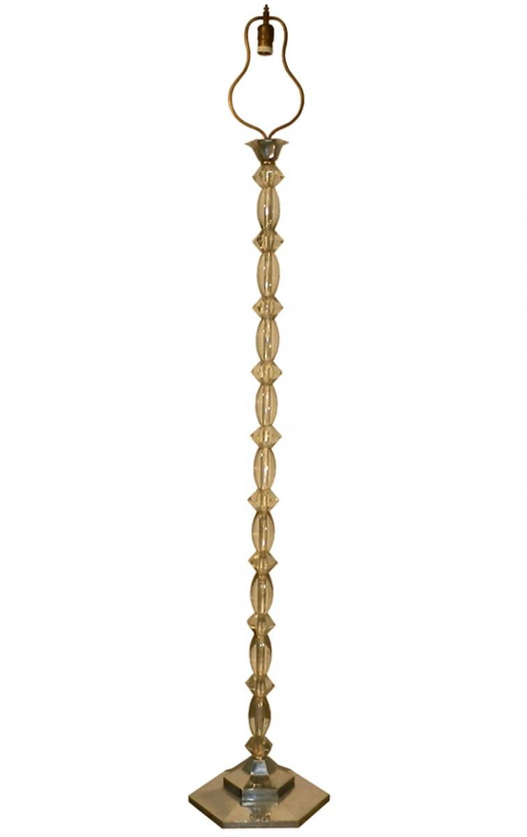 Maison Bagues, Rare Lampadaire Epoque Art-deco,1935 , Référencé