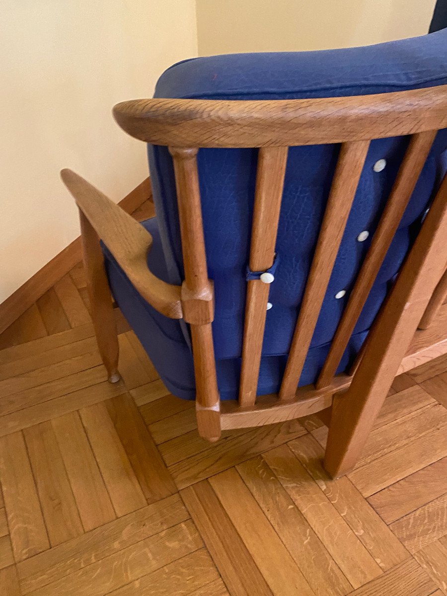 Guillerme Et Chambron , Banquette "evantail " Edition Votre Maison Circa 1970-photo-7