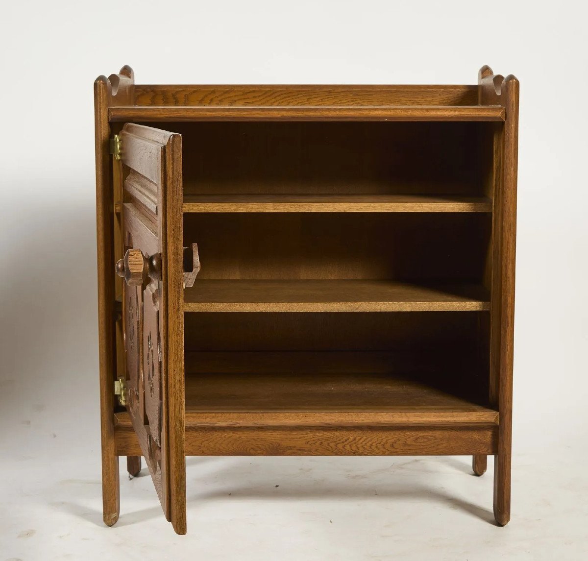 Guillerme Et Chambron , Cabinet En Chêne " Edition Votre Maison Circa 1970-photo-4