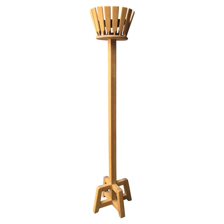 Guillerme Et Chambron, Rare Halogen Floor Lamp, Edition Votre Maison, Circa 1970-photo-4
