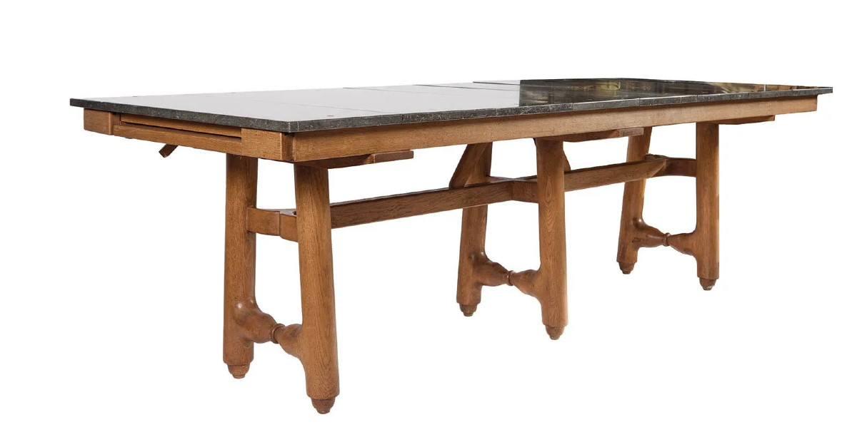  Guillerme Et Chambron Rare Table Gustave Edition Votre Maison Circa 1970 
