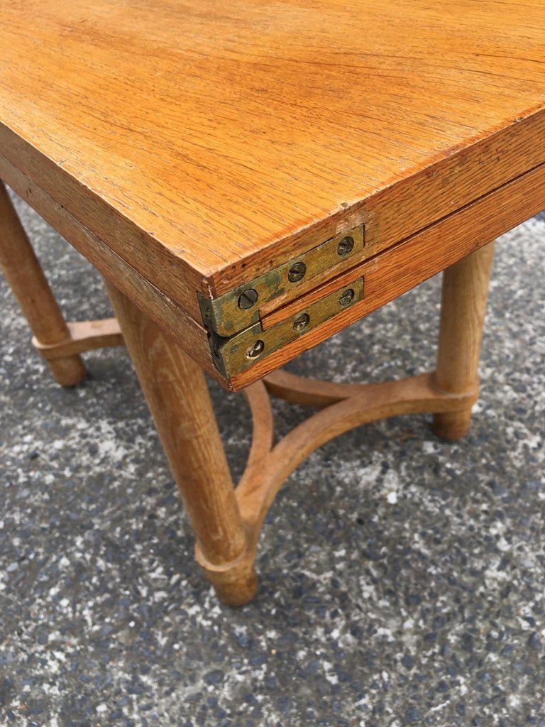André Arbus (1903-1969) Art Deco Table With Opening And Swiveling Top -photo-8
