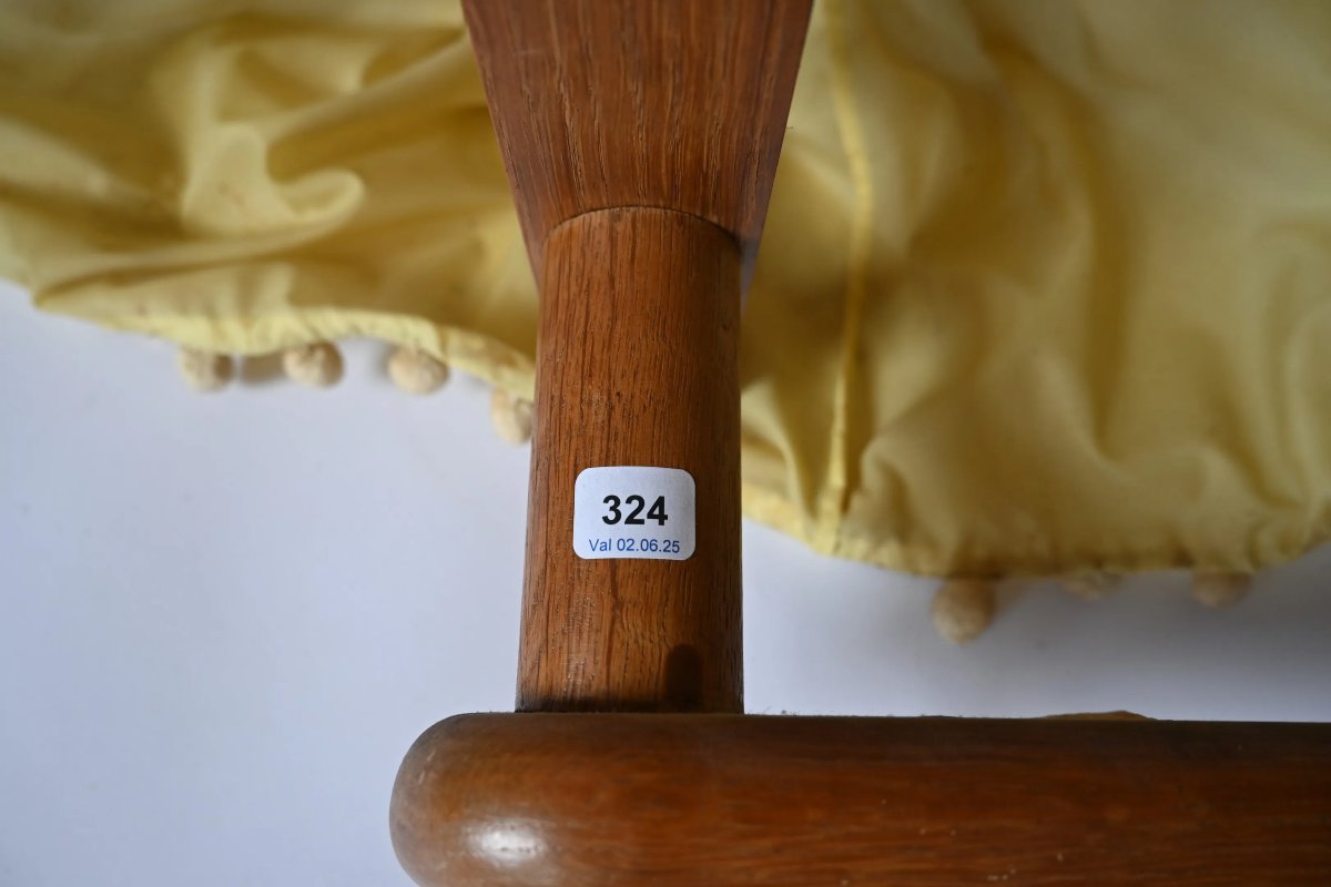 Guillerme Et Chambron, Swivel Wooden Wall Light "your House Edition" Circa 1950/1960-photo-4
