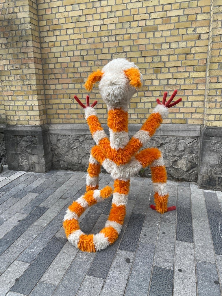 Rémy Pagart. Large Sculpture Forming "passe Boule" (165x115x115cm)-photo-3