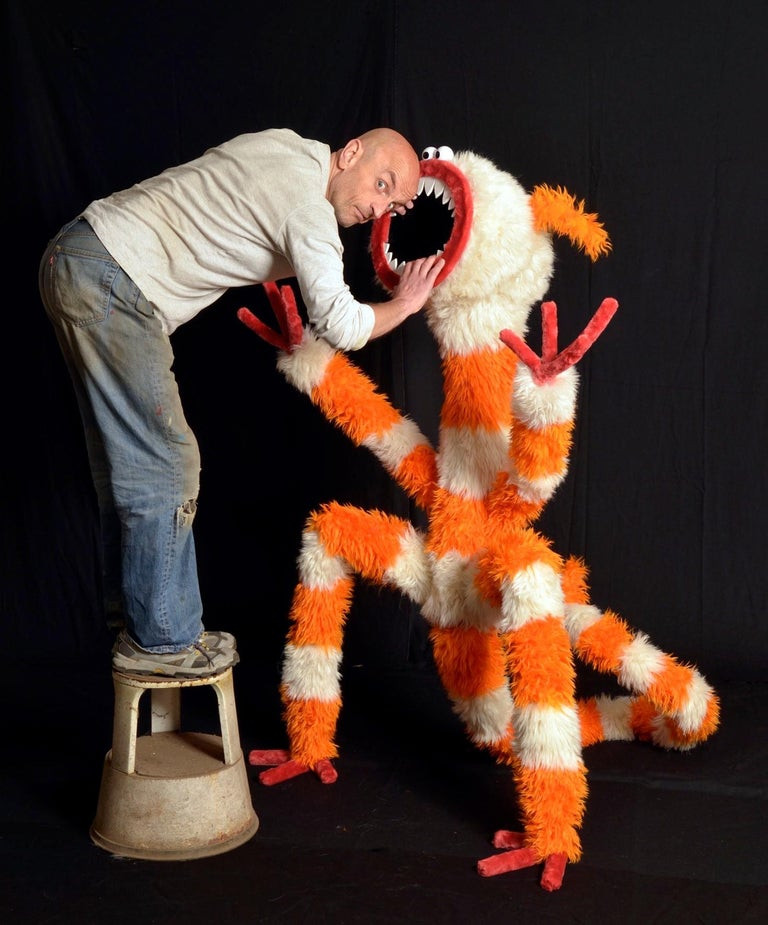 Rémy Pagart. Large Sculpture Forming "passe Boule" (165x115x115cm)-photo-8