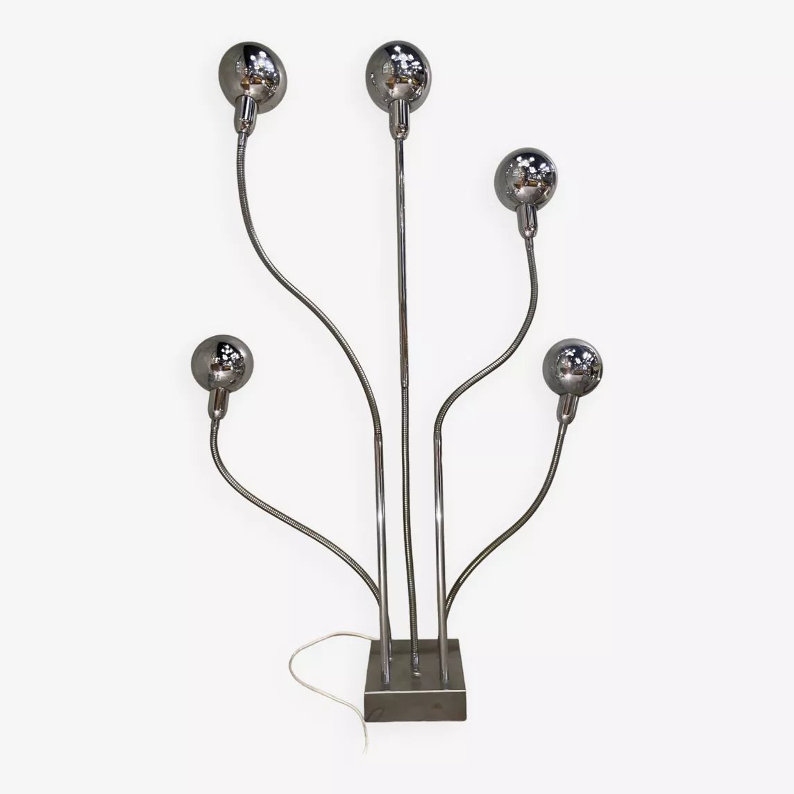 Pierre Folie "hydra" Lamp For Jacques Charpentier Circa 1960/1970-photo-1