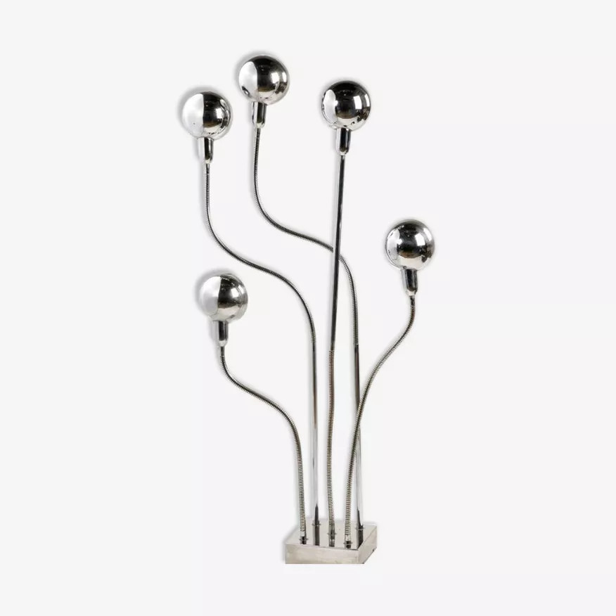 Pierre Folie "hydra" Lamp For Jacques Charpentier Circa 1960/1970