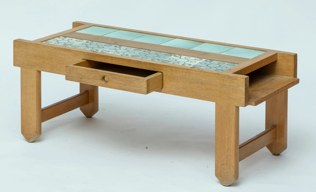 Guillerme Et Chambron, Coffee Table, Edition Votre Maison Circa 1970