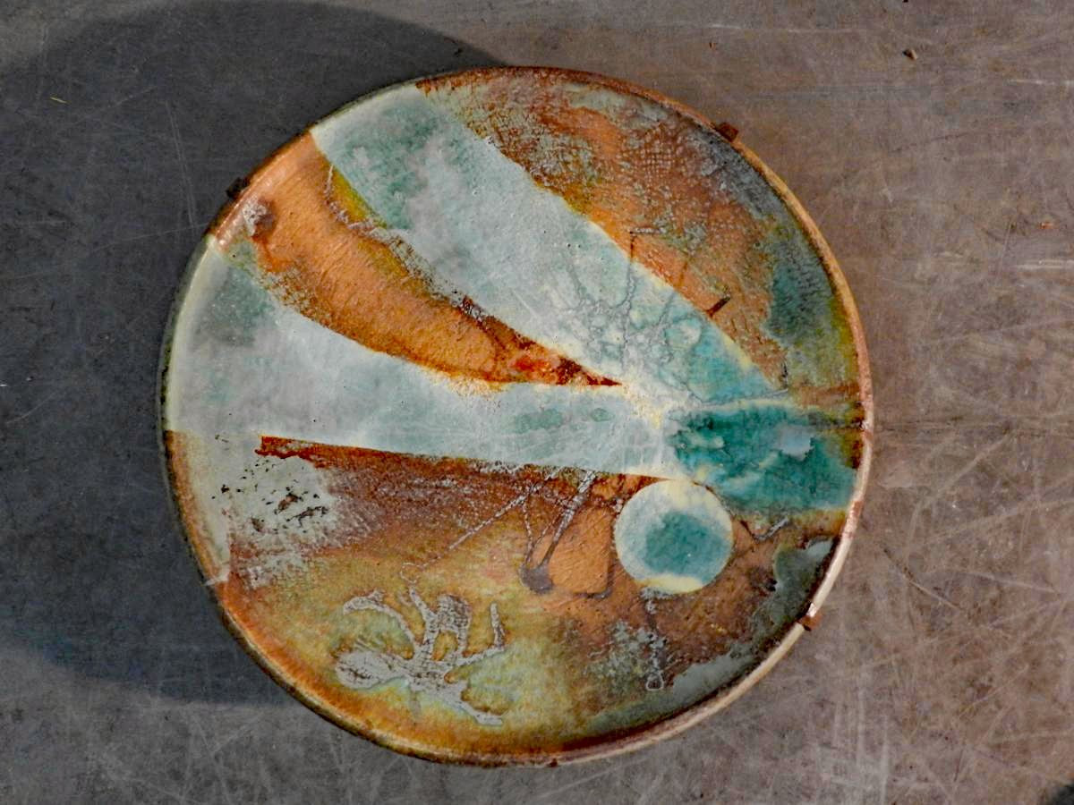 Madoura,  Grand Plat En Ceramique, Attribué à Suzanne Ramie circa 1950/1960 -photo-2