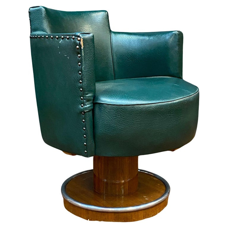 De Coene , fauteuil de bureau art deco en palissandre  circa 1930/1940