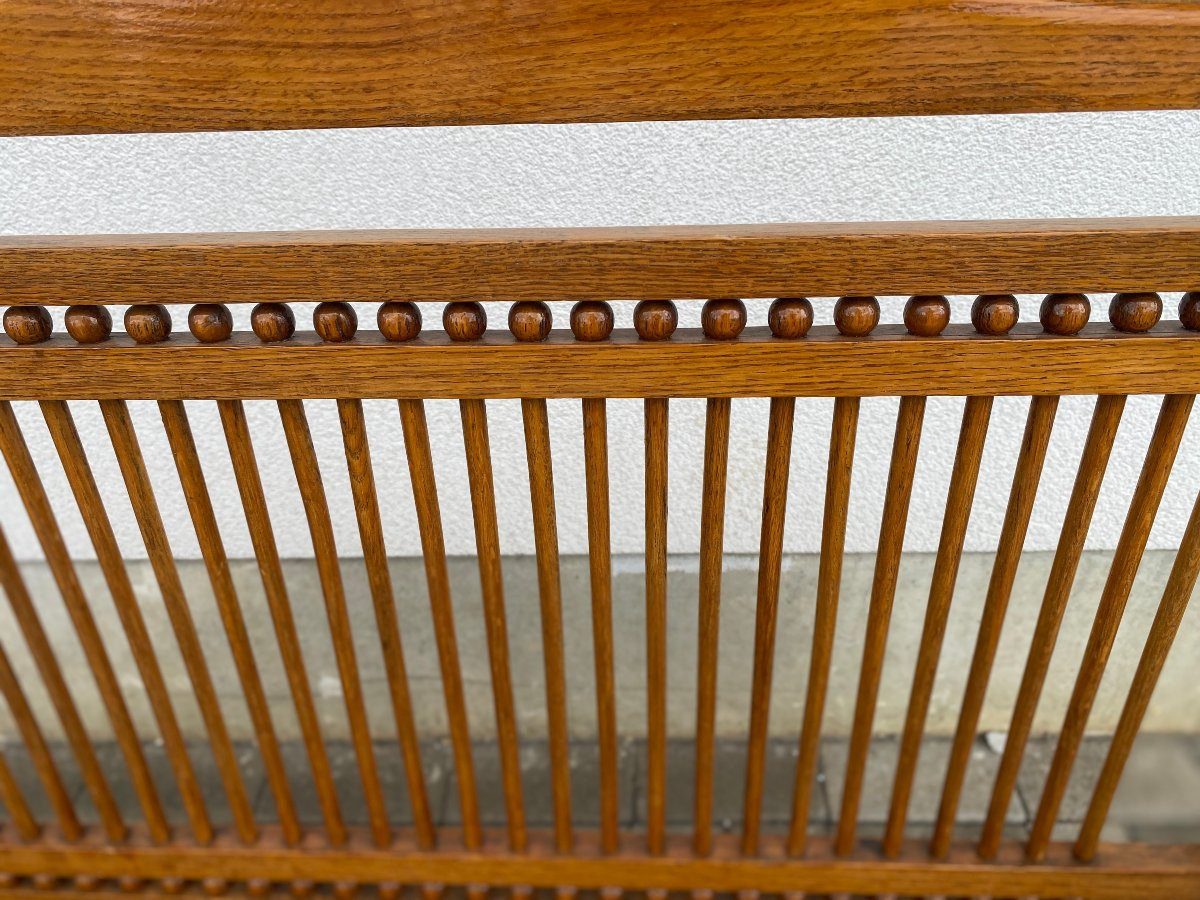 Viennese Session Bench Attributed To Thonet, Austria Circa 1900-photo-5