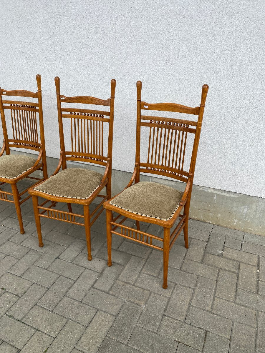 Viennese Session Bench Attributed To Thonet, Austria Circa 1900-photo-8