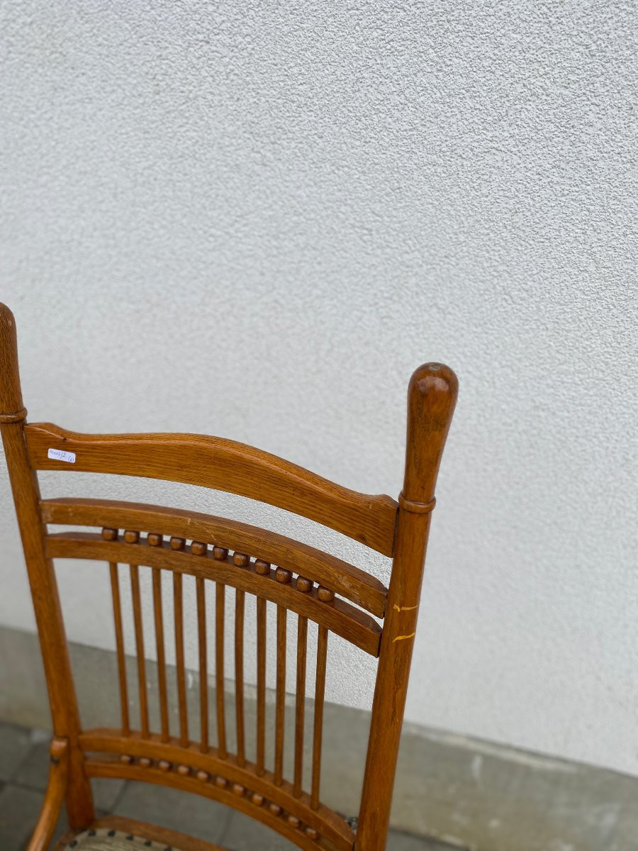 4 chaises  Sessession Viennoise attribué a Thonet , Autriche circa 1900-photo-1