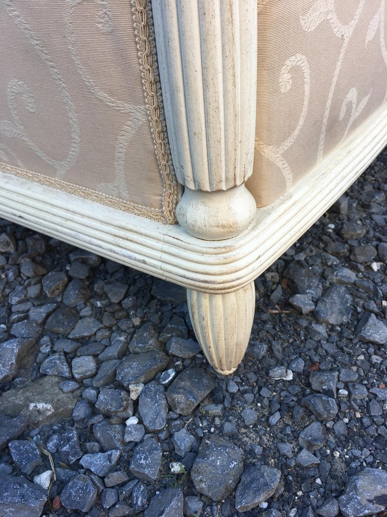 Paire De Fauteuils Art Deco En Bois Laqué , Circa 1930/1940 -photo-4