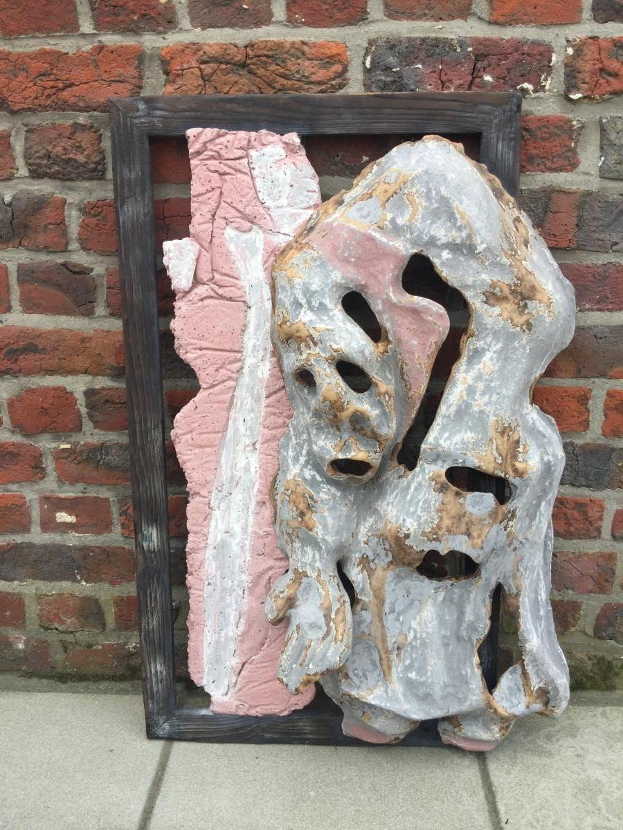 Jeanne Didier, Composition Technique Mixte Encadrée, Art brut