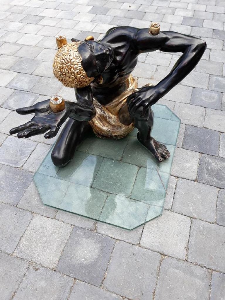 Maison Romeo Paris , Table basse  Circa 1970 -photo-5