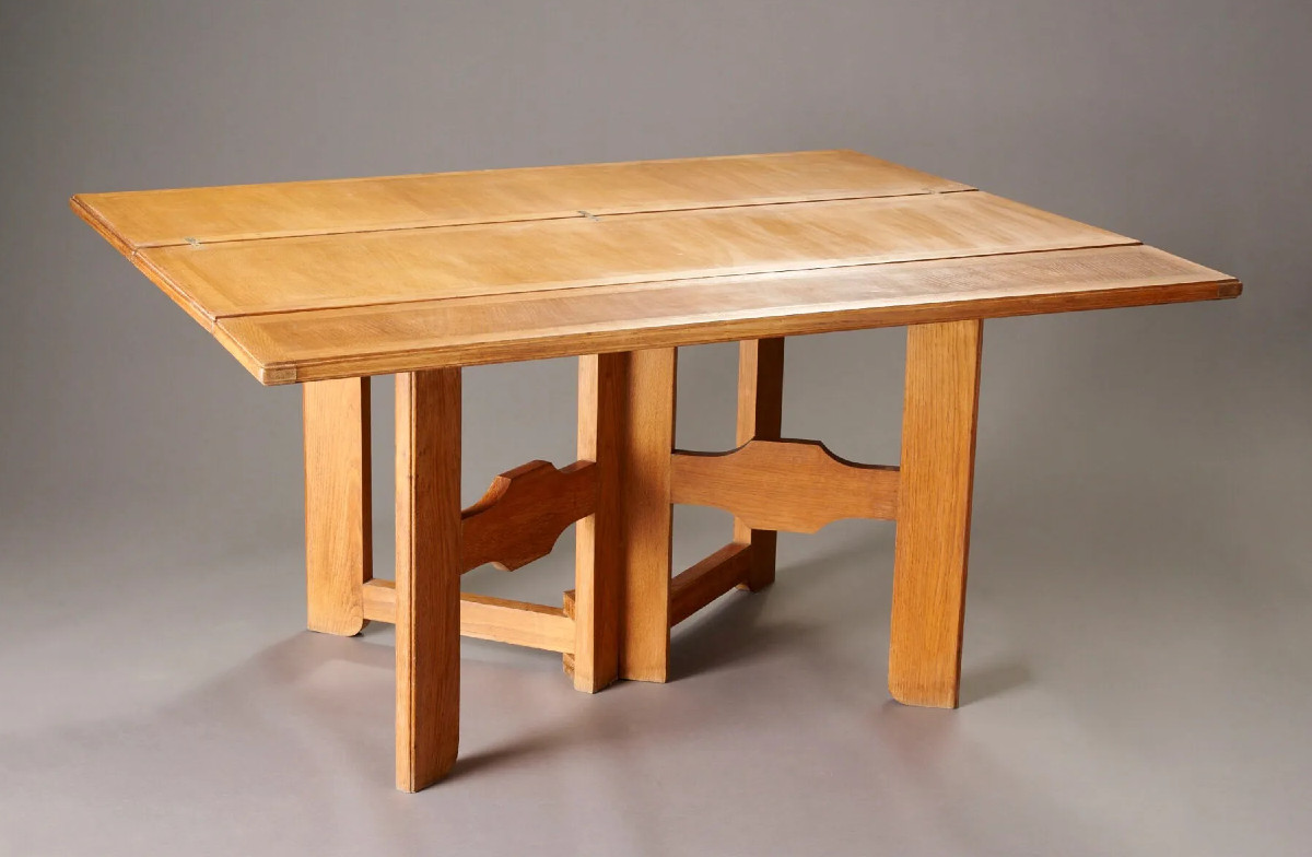  Guillerme And Chambron Your Home Edition Oak Console Dining Table 