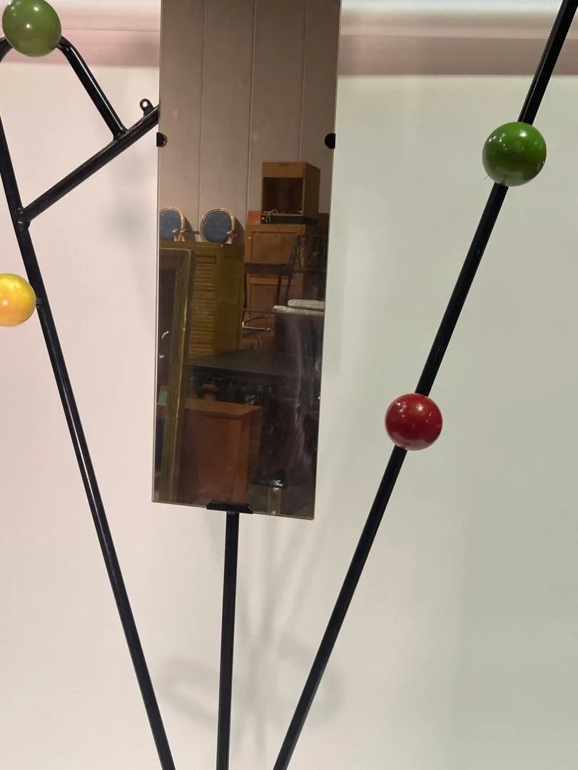 In The Taste Of Roger Féraud (1890-1964). Wall-mounted Umbrella Stand Circa 1960-photo-3