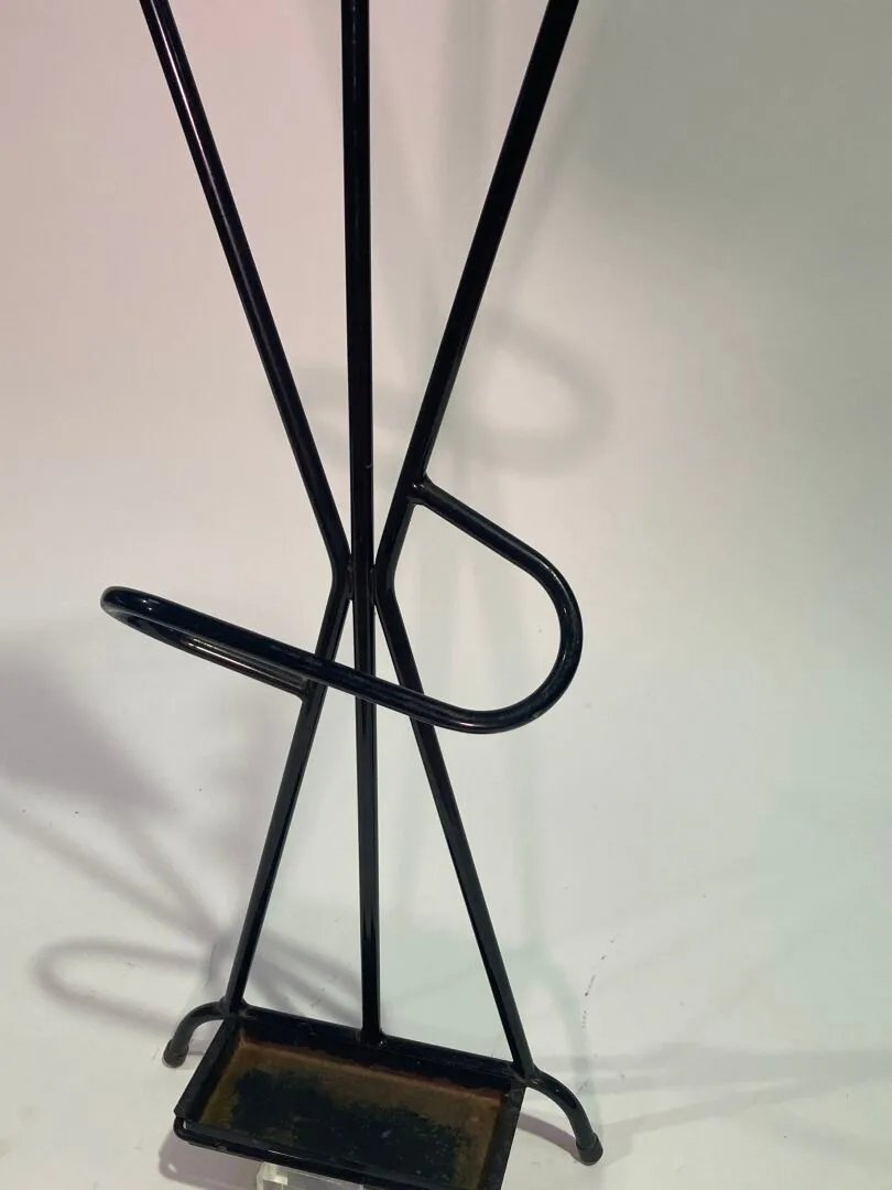In The Taste Of Roger Féraud (1890-1964). Wall-mounted Umbrella Stand Circa 1960-photo-6