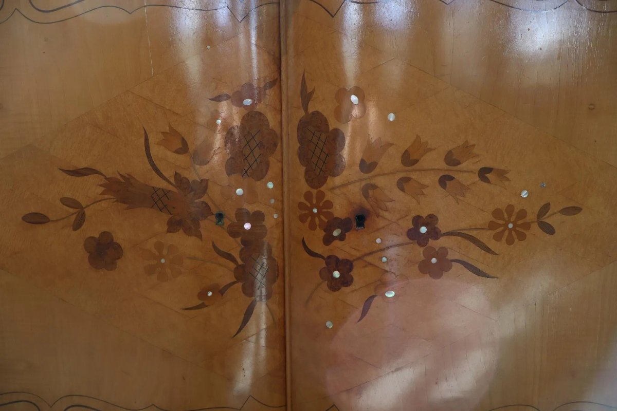 Art Deco Veneered Sideboard. In The Leleu Style Circa 1930/1940-photo-3