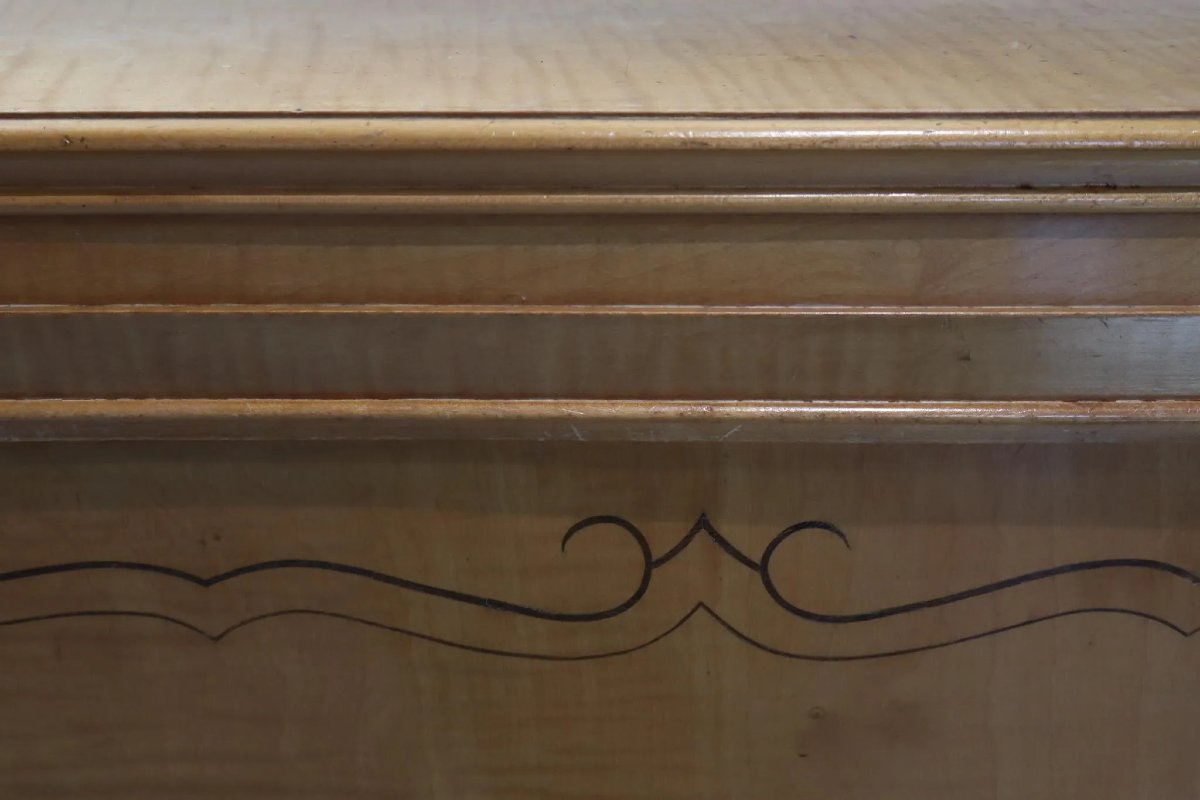 Art Deco Veneered Sideboard. In The Leleu Style Circa 1930/1940-photo-4