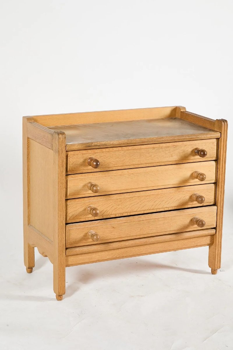 Robert Guillerme (1913–1990) And Jacques Chambron (1914–2001) For “votre Maison Commode” In Oak-photo-2