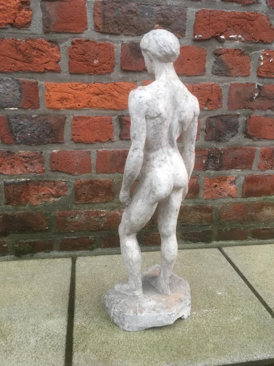 Ernestine Sirine-real (1899-1994)  Sculpture Art Deco Romantique -photo-1