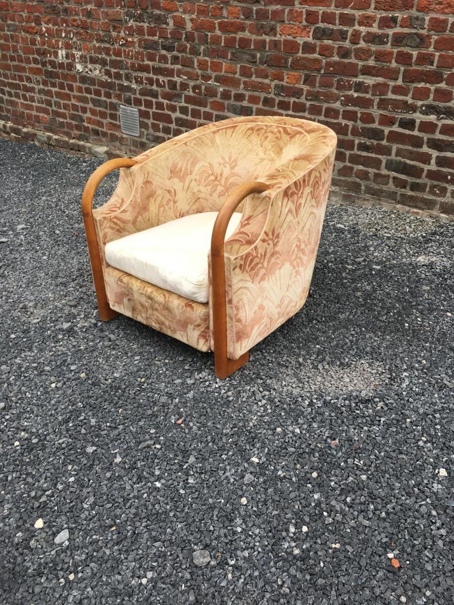 Great Bergere Period Art Deco Circa 1930-photo-4