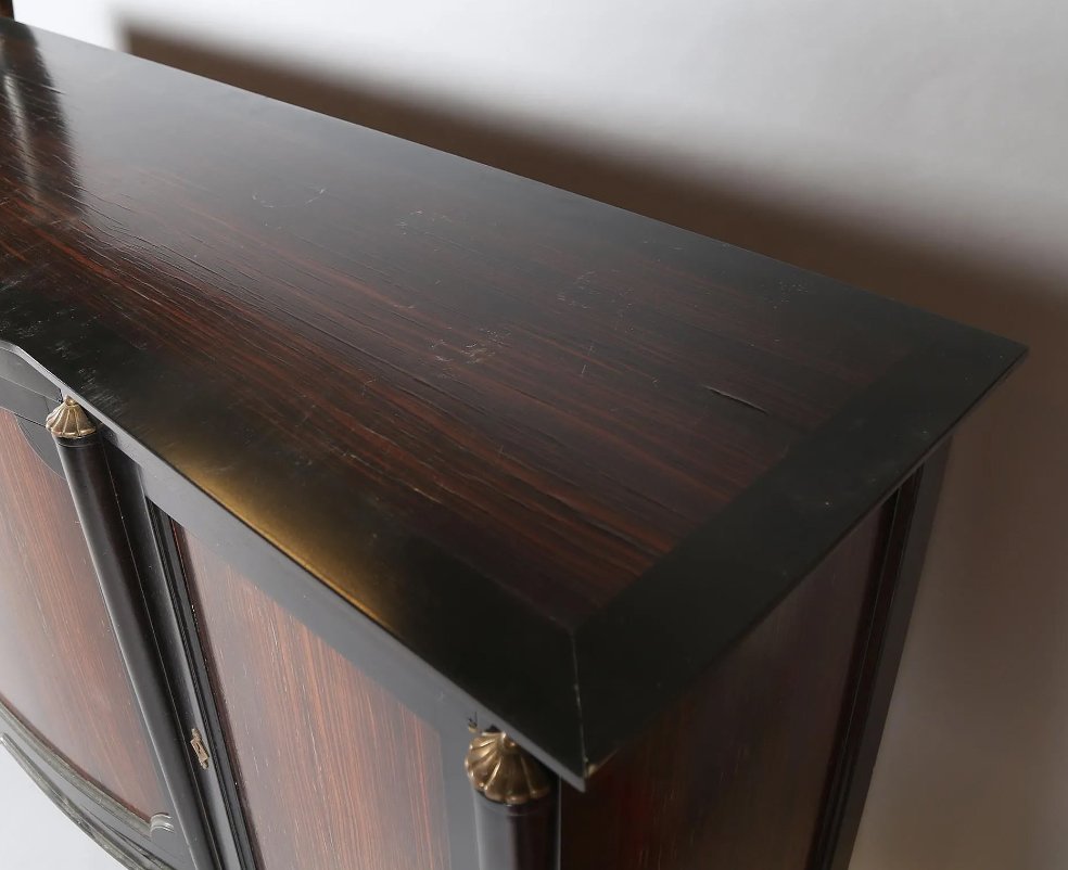 Art Deco Sideboard In Rosewood And Blackened Wood, In The Taste Of André Arbus, Circa 1940-photo-4