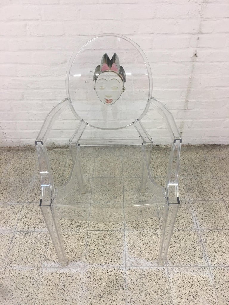 Philippe Starck , fauteuil " Louis Ghost" , edition Kartell-photo-2