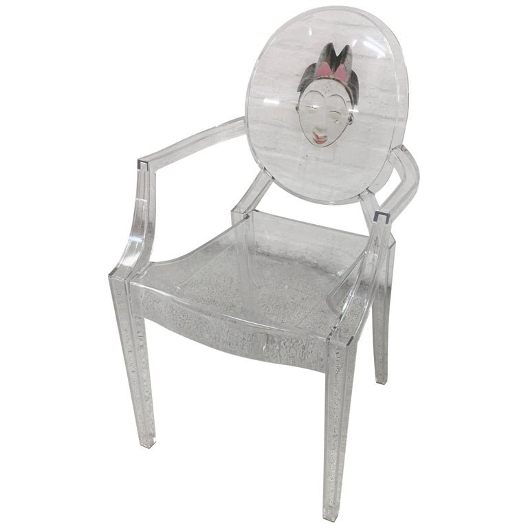 Philippe Starck , fauteuil " Louis Ghost" , edition Kartell