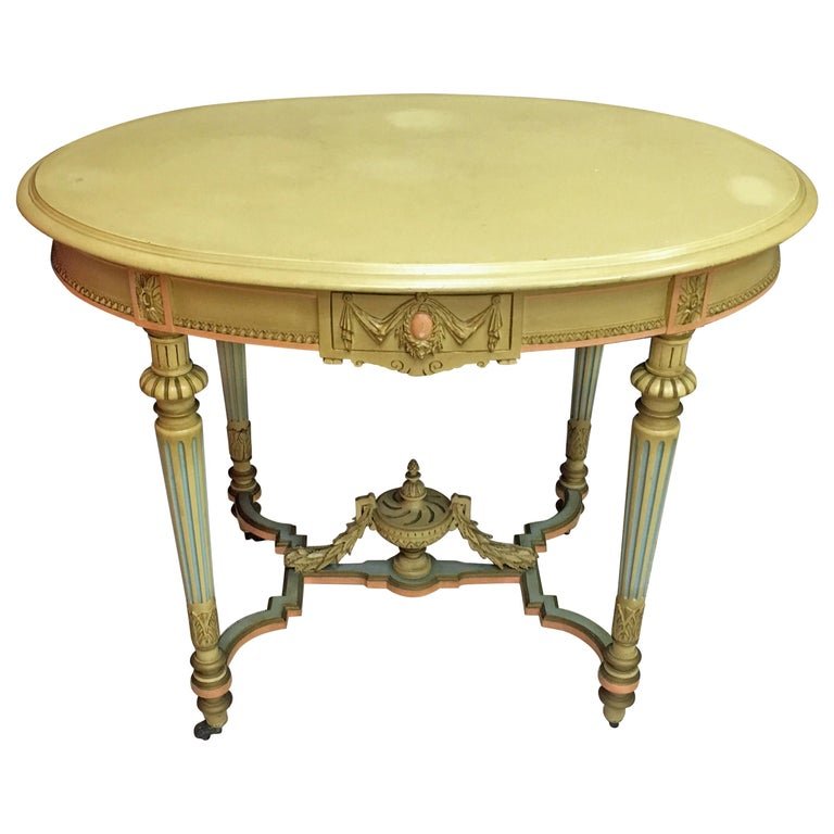 Gueridon De Style Louis XVI  Circa 1900/1930