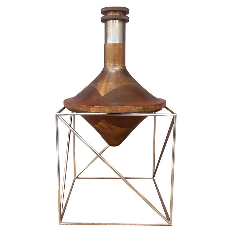 Rare Diabolo Lamp, Attributed To Max Sauzé Circa 1970