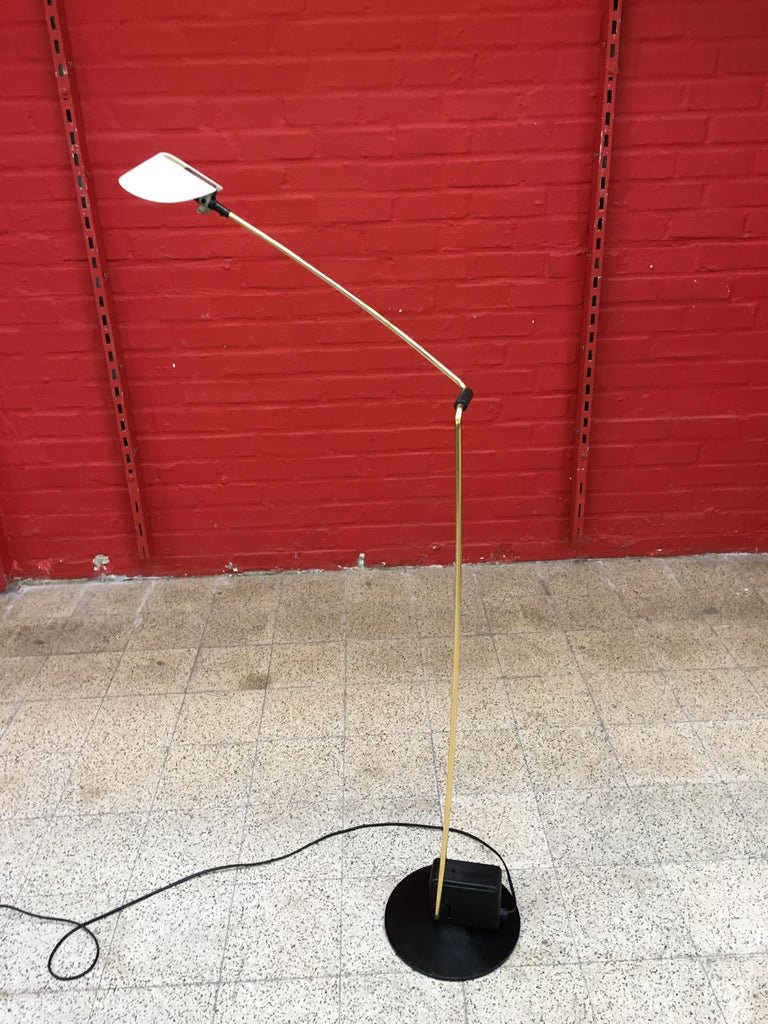 Valenti, Adjustable Floor Lamp Italian Design Circa 1970-photo-4