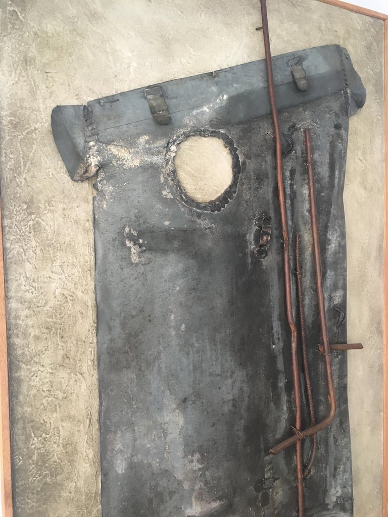 Guylaine Guy 1929 "l'hommede La Manche" 1988 "technique Mixte" Large Format 117 X 80 Cm-photo-4
