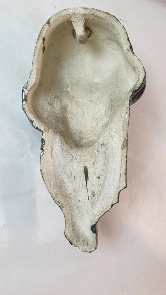 Ceramic Mask Circa 1950-photo-3