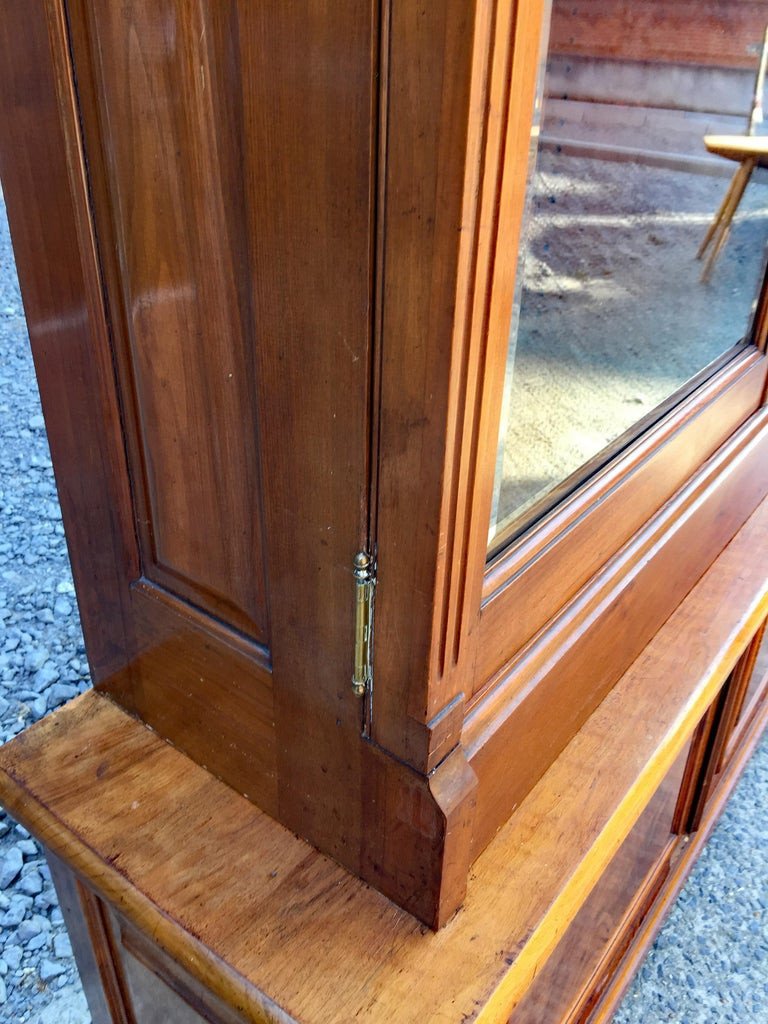 Meuble De Rangement/bibliotheque en Noyer American, Circa 1880/1900-photo-1