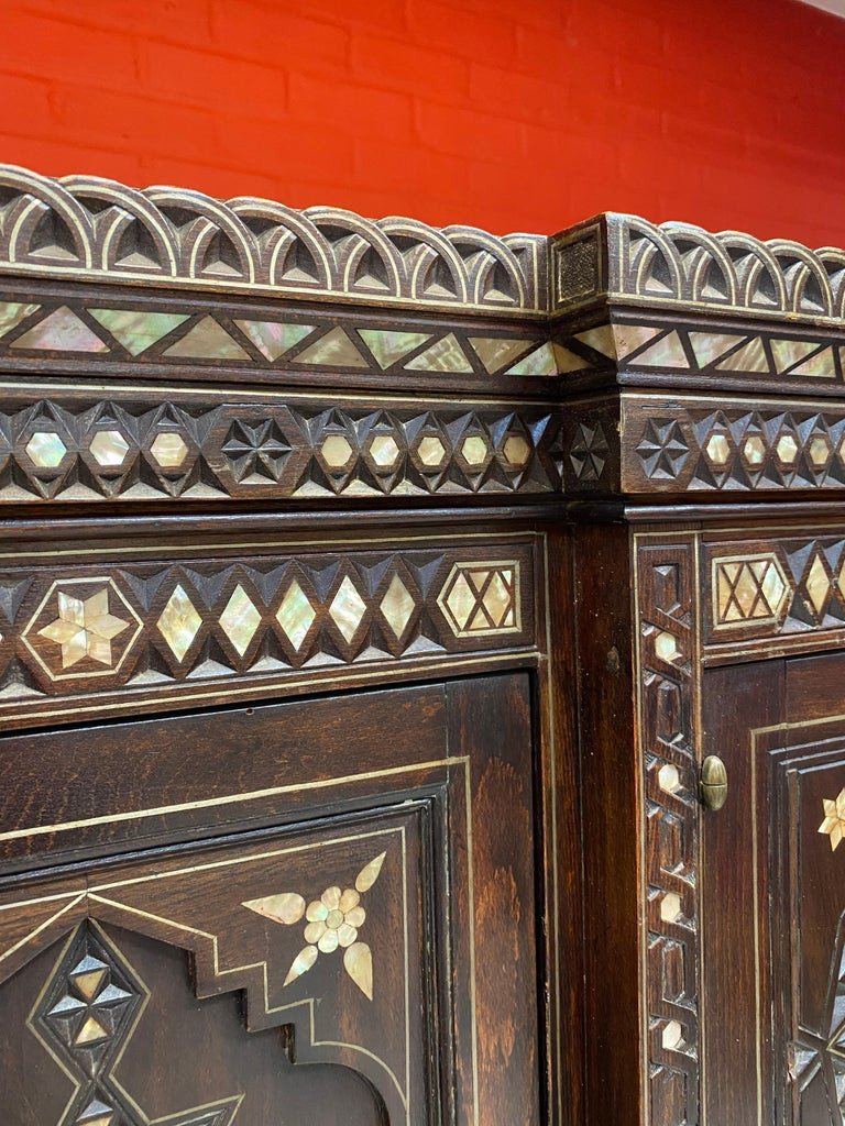 Large Oriental Art Buffet, From The Old St Georges Palace In Algiers, Circa 1880-photo-4