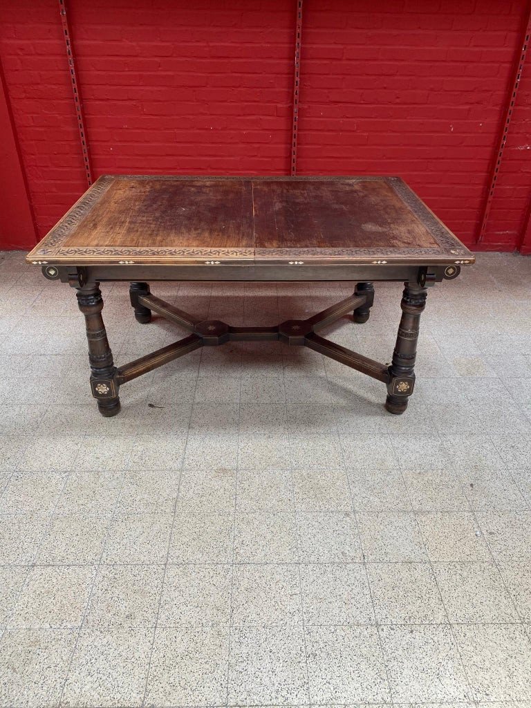 Oriental Art Table, From The Old St Georges Palace In Algiers, Circa 1880 J-photo-2