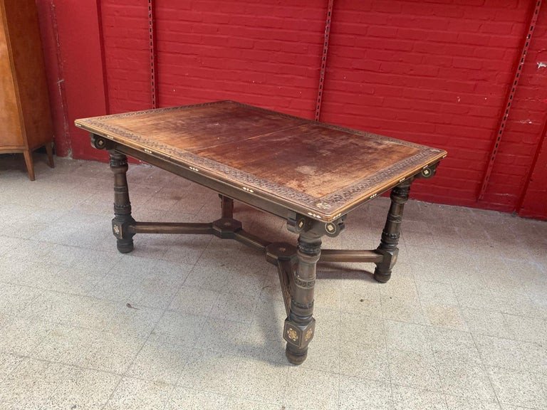 Oriental Art Table, From The Old St Georges Palace In Algiers, Circa 1880 J-photo-8