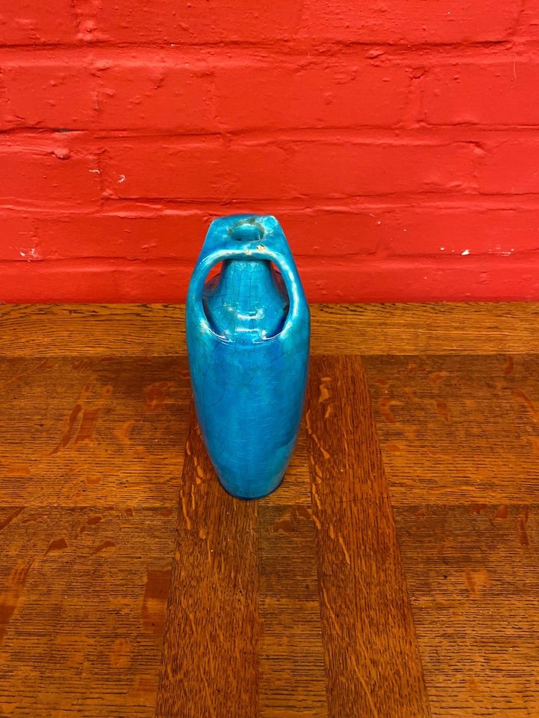 Lachenal, Art Deco Ceramic Vase Circa 1930-photo-1