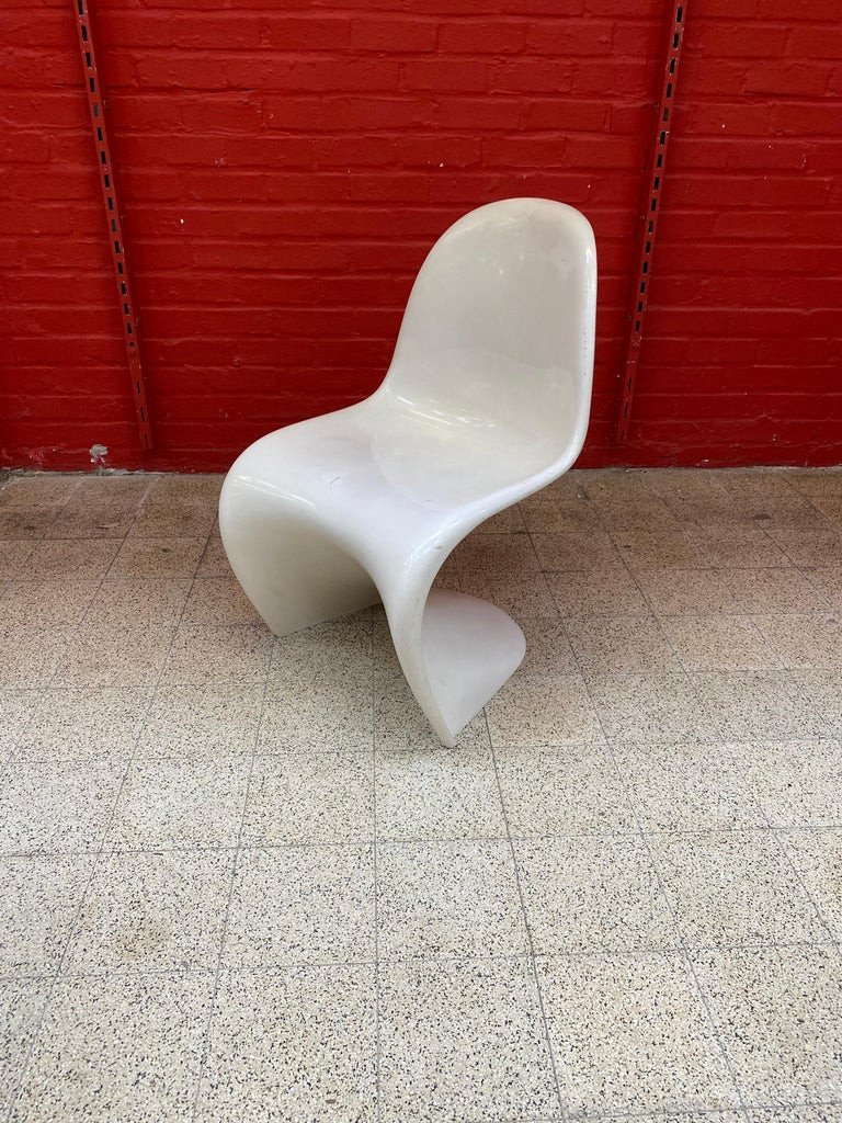 Verner Panton "panton Chair" Original Edition Herman Miller Circa 1960