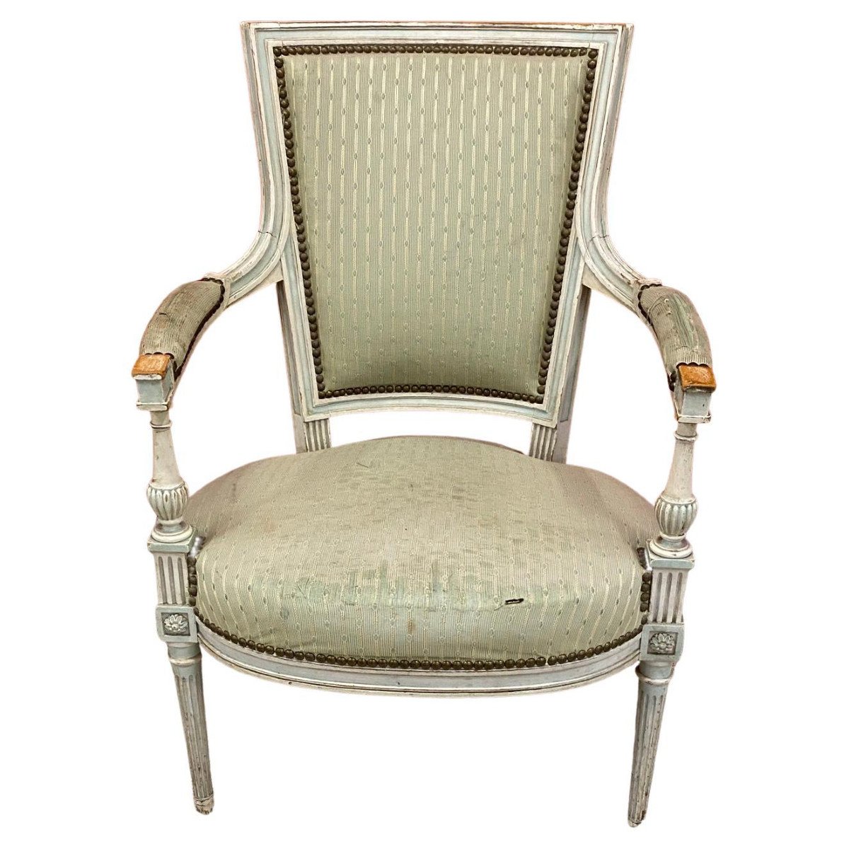 Fauteuil Style Directoire Circa 1930 , garniture  A Refaire