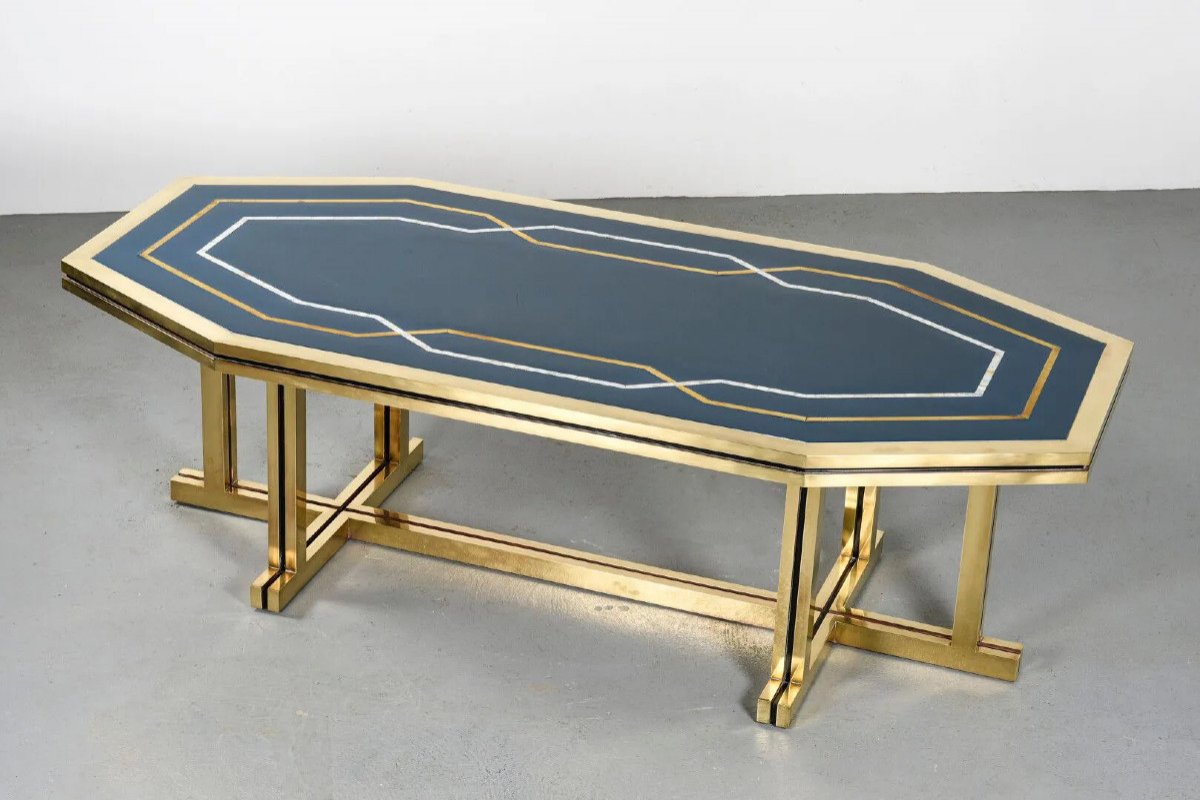 Maison Jansen Exeptionelle Large Table From An Embassy Circa 1970