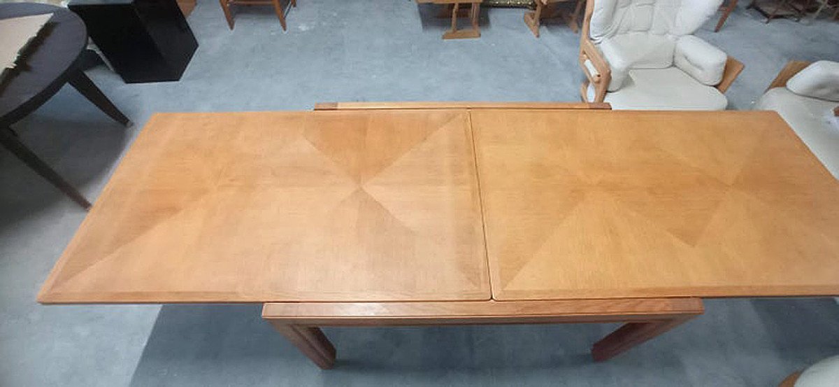 Guillerme Et Chambron Rare Calvados Model Table, Your House Edition Circa 1950-photo-4