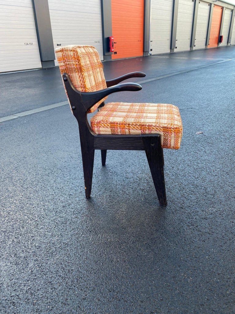 Guillerme Et Chambron, Office Armchair, Your House Edition, Circa 1950-photo-2