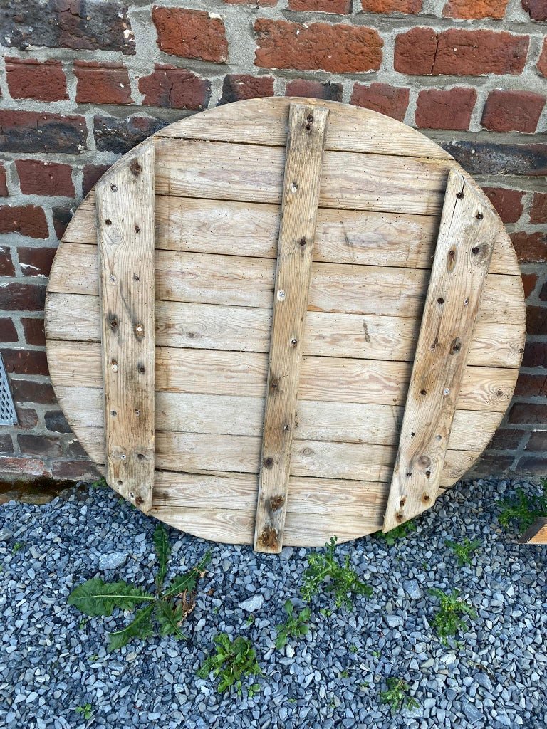 An Old Winegrower's Table In Fir End XIX Eme-photo-4