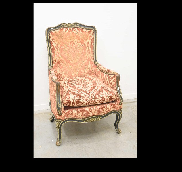 Un Fauteuil Style Louis XV, Epoque XIX Eme 