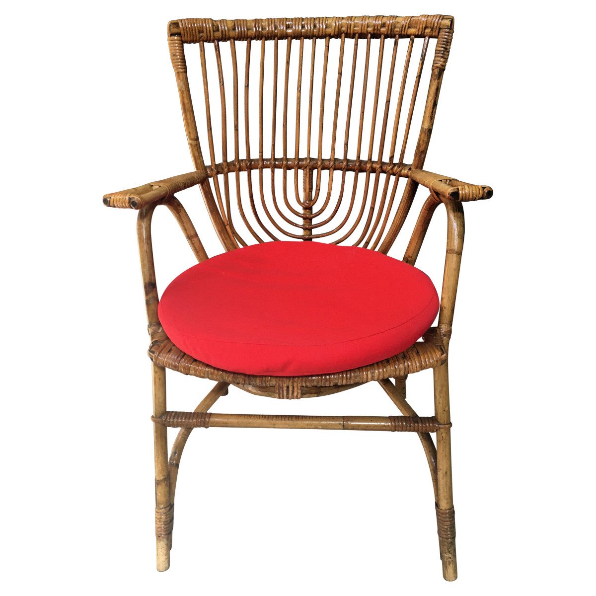 A Bamboo Seat Circa 1950/1960